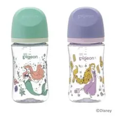 【新品 未開封】 Pigeon 哺乳瓶 アリエル＆ラプンツェル セット 匿名発送