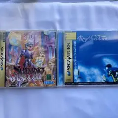 セガサターンソフト2本セット［シャイニング＆エアーズ］