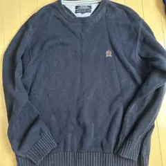 TOMMY HILFIGER ネイビー セーター　90s archive