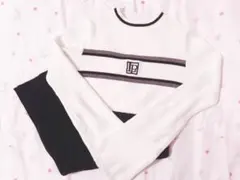 LIP SERVICE LPラインリブニットワンピース