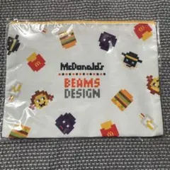 【新品未使用】マクドナルド BEAMS ポーチ