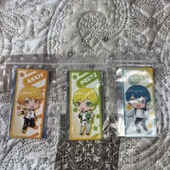 amptakxcolors あっきぃくん、ぷりっつくん、ちぐさくん　ステッカー