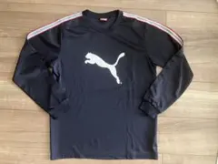 PUMA プーマ プラクティスシャツ長袖カットソー ネイビー？ブラック？　160