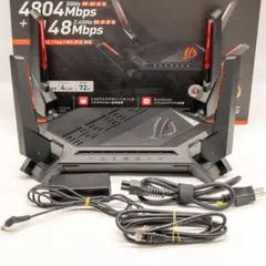 ASUS GT-AX11000 箱付 初期化済 SSID発信確認済 - メルカリ