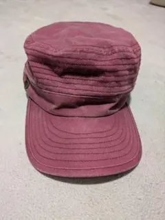 メンズ 赤デニム キャスケット