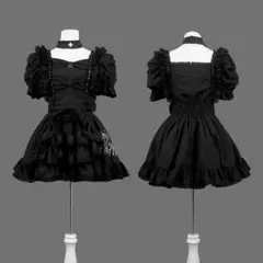 DimMoire like a nurse puff doll dress