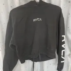 RVCA クロップドパーカー ブラックのサムネイル