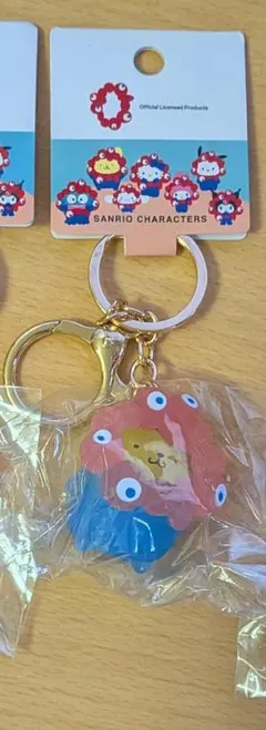 ポムポムプリン　サンリオキャラクター アクリルキーホルダー