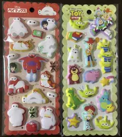 ベイマックス　トイストーリー　マシュマロシール