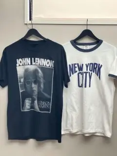 【特価】ジョン・レノン Tシャツ 2枚セット！