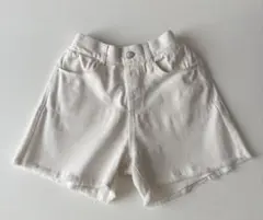 GLOBAL WORK キッズ　ショートパンツ150cm 白