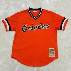 Mitchell&Ness オリオールズ ベースボール ユニフォーム　8番 オリオールズ ブラック ユニフォーム 8番 ミッチェルアンドネス - メルカリ