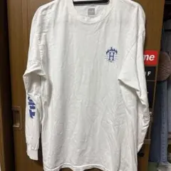 HUF✖️THRASHER ロングスリーブ Tシャツ ホワイト