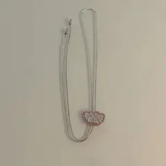 KiiiKiii UNCUT GEM groundwork ネックレス ピンク