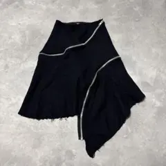tricot COMME des GARCONS ジップ アシンメトリー 変形のサムネイル