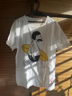 Cloveru Love Tees サーフィンキャラクター Tシャツ Lのサムネイル