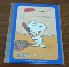 PEANUTS×シュガーバターの木　スヌーピー　オリジナルステッカー