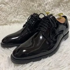 ✨未使用級＆定5万✨コールハーン　パテントレザードレスシューズ黒ブラックエナメル