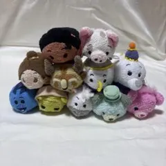 ディズニー ツムツム 美女と野獣 モアナ ユニベア 等 11体 まとめ売り