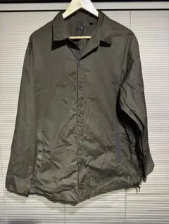 UNIQLO +J オーバーサイズシャツ　カーキ　L