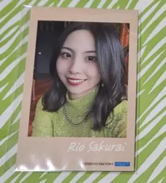 モーニング娘。'26 櫻井梨央 コレクションチェキサイズステッカー