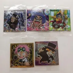 ワンピースウエハース　シール5枚セット