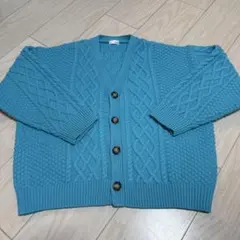 LOWRYS FARM ケーブルカーディガン キッズ 140cm