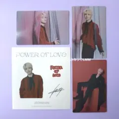 ■SEVENTEEN■『POWER OF LOVE』トレカ　セット：ジョンハン