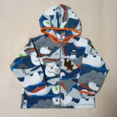 patagonia フリースジャケット 動物柄　90cm