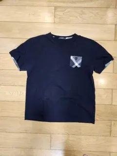 BLACK LABEL CRESTBRIDGE　Vネック　Tシャツ　メンズ　LL