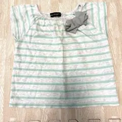 べべ　ボーダーTシャツ美品のサムネイル