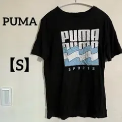 PUMA 【S】ブラック Tシャツ 海外古着