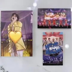 吉田仁人　サイン　トレカ　ステッカー