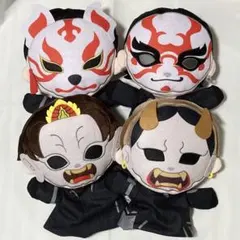 O-MENZ オーメンズ パペットぬいぐるみ 狐 阿形 般若 隈取 GIGO | Mercari