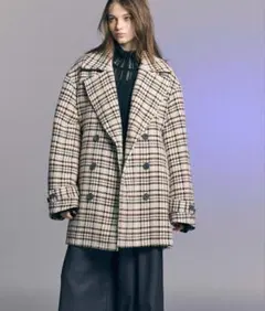 美品】 Vivienne Westwood MAN グレンチェック ピーコート - メルカリ