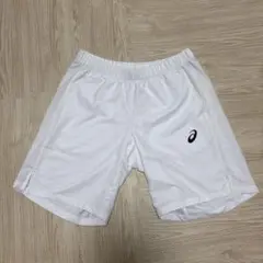 asics アシックス ハーフパンツ テニスウェア　ホワイトのサムネイル