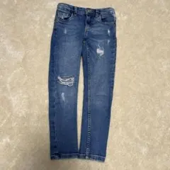 ZARA ダメージデニム サイズ7 122cm