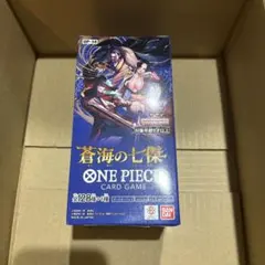 未開封テープ付き 蒼海の七傑 BOXボックス ワンピースカード ONEPIECE