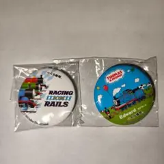 希少☆きかんしゃトーマス　くら寿司コラボ　缶バッジ　2個セット