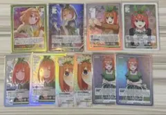 五等分の花嫁カードゲーム　中野四葉 まとめ売りのサムネイル