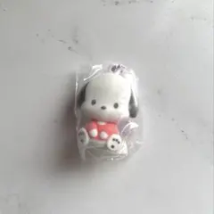 サンリオ ふわふわフロッキーマスコット ポチャッコ カプセルトイ