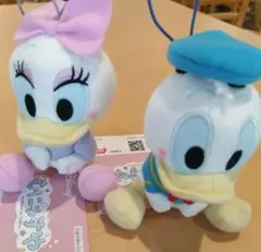 ミッキー＆フレンズ むにゃすや マスコット デイジー ドナルド ぬいぐるみ