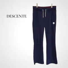 DESCENTE ジャージ スポーツウェア パンツ レディース L ネイビーのサムネイル