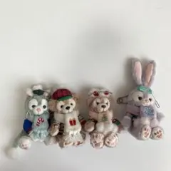 ダッフィーフレンズ ぬいぐるみストラップ ステラルー ジェラトーニ シェリーメイ