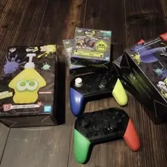 と*も様 【ジャンク品】スプラトゥーン2、3 プロコン＋おまけ