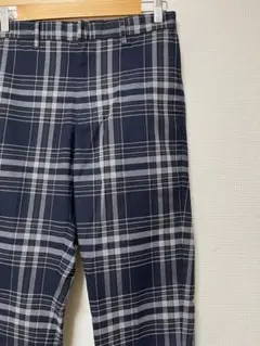 レイジブルー RAGEBLUE チェックパンツ ネイビー S