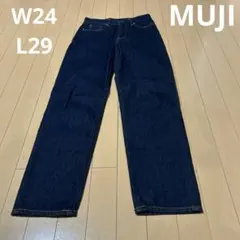 新品未使用無印良品MUJI W24 L29デニムパンツ