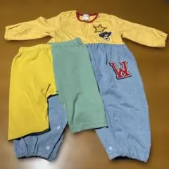 ピクサー ウッディデザイン ロンパース・スパッツ2点セット