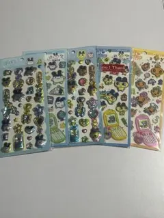 正規品　たまごっち　はっぴーフォン ぷくキラ　セット 5種