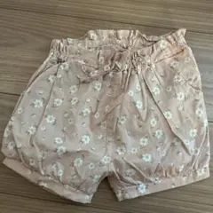 花柄コットンパンツ 90
